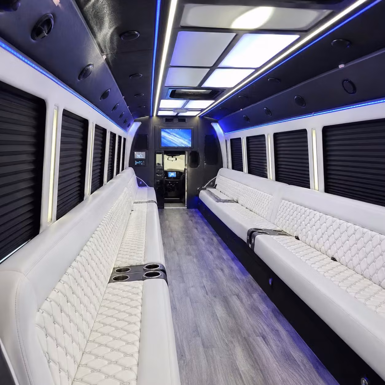 party bus interior
