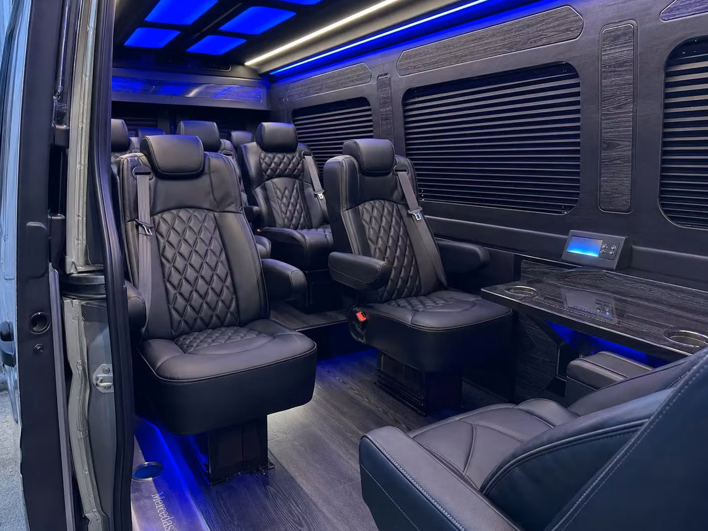 sprinter van transportation for groups and events across brownsville
